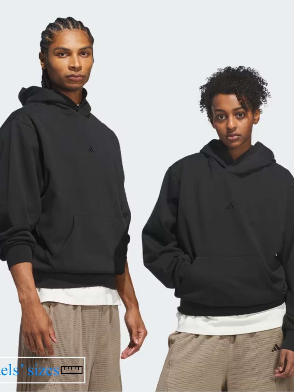 ADIDAS BASKETBALL FLEECE HOODIE Size M